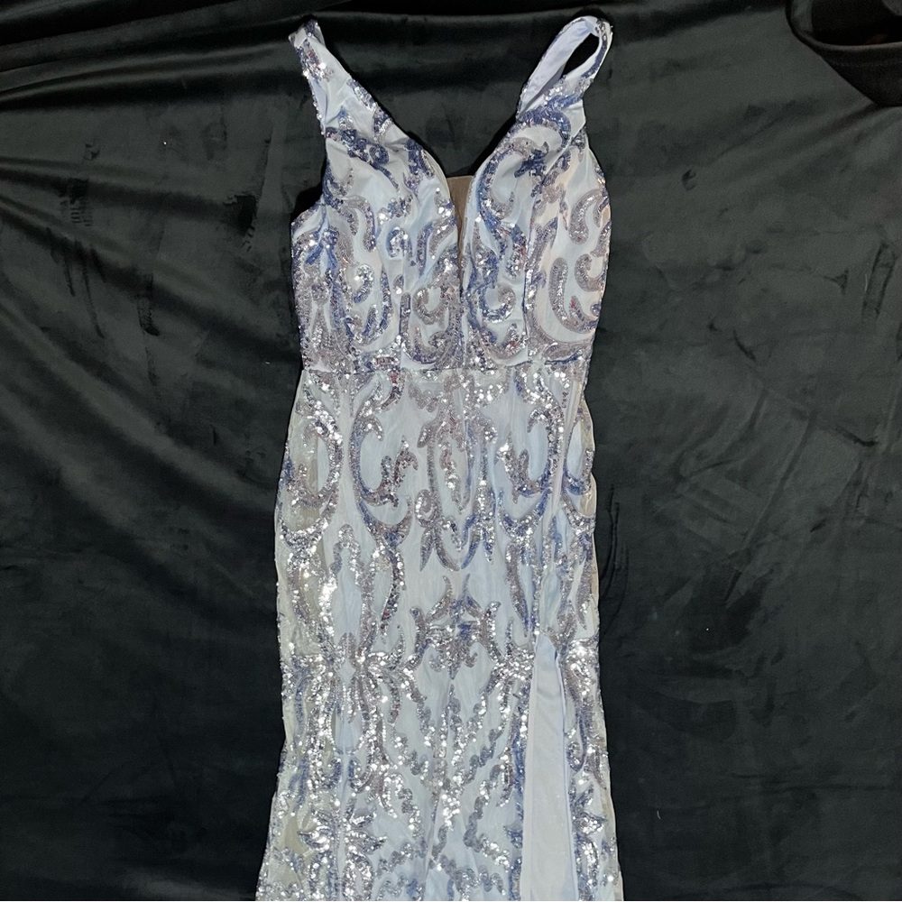 Light Blue Prom Dress